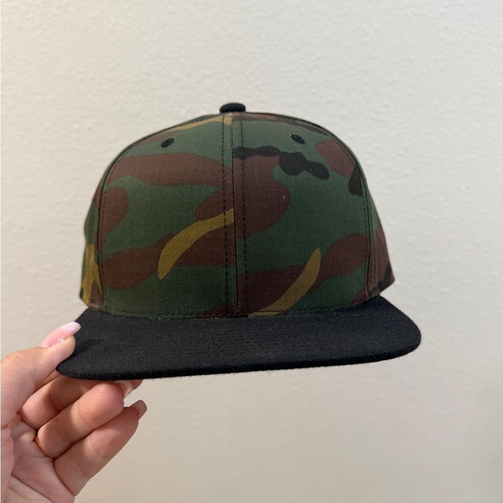 Camouflage Snapback Hat